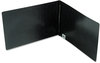 A Picture of product OXF-13206 Oxford® Extra Large Pressboard Report Cover with Reinforced Side Hinge,  8. 1/2", 2 Prong Fastener, 11 x 17, 3" Capacity, Black