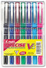 A Picture of product PIL-35334 Pilot® Precise® V5 Roller Ball Stick Pen,  Precision Point, Black Ink, .5mm, Dozen