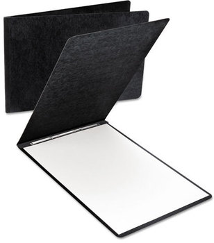 Oxford® Extra Large Pressboard Report Cover with Reinforced Side Hinge,  8. 1/2", 2 Prong Fastener, 11 x 17, 3" Capacity, Black