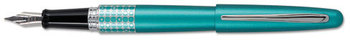 Pilot® MR Retro Pop Collection Fountain Pen, Turquoise Barrel, Black Ink, Fine