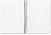 A Picture of product MEA-05512 Mead® Spiral® Notebook,  Perforated, College Rule, 8 x 10 1/2, White, 70 Sheets