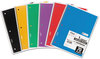 A Picture of product MEA-05512 Mead® Spiral® Notebook,  Perforated, College Rule, 8 x 10 1/2, White, 70 Sheets