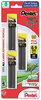A Picture of product PEN-C29BPHB3 Pentel® Super Hi-Polymer® Lead Refills,  0.9mm, HB, Black, 30/Tube, 3 Tubes/Pack