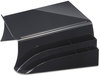 A Picture of product OIC-22802 Officemate 2200 Series Telephone Stand,  12 1/4"w x 10 1/2"d x 5 1/4"h, Black