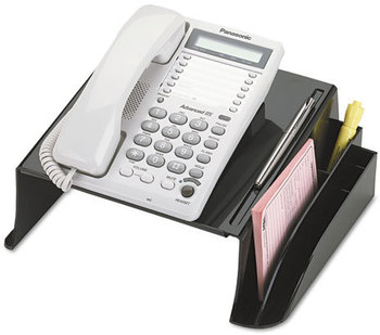 Officemate 2200 Series Telephone Stand,  12 1/4"w x 10 1/2"d x 5 1/4"h, Black
