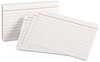 A Picture of product OXF-7321BLU Oxford® Index Cards,  3 x 5, Blue, 100/Pack