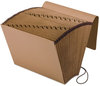 A Picture of product PFX-K17DOX Pendaflex® Essentials™ Kraft Indexed Expanding File,  31 Pockets, Kraft, Letter, Brown