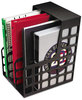 A Picture of product PFX-23004 Pendaflex® Plastic Magazine File Two Snap-In Dividers, 9 x 10.63 12, Black