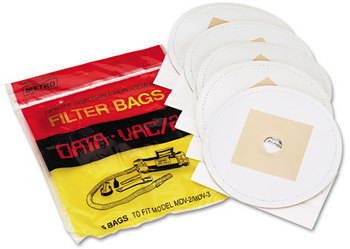 DataVac® Disposable Bags For Pro Data-Vac® Cleaning Systems,  5/Pack