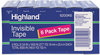 A Picture of product MMM-6200K6 Highland™ Invisible Permanent Mending Tape 1" Core, 0.75" x 83.33 ft, Clear, 6/Pack