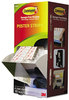 A Picture of product MMM-17024CABPK Command™ Poster Strips Removable, Holds Up to 1 lb per Pair, 0.63 x 1.75, White, 4/Pack, 100 Packs/Carton