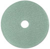 A Picture of product MMM-08754 3M Aqua Burnish Floor Pads 3100,  21-Inch, Aqua, 5/Carton
