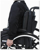 A Picture of product MAS-91061 Master Caster® The ComfortMakers® Seat/Back Cushion,  17w x 2 3/4d x 17 1/2h, Black