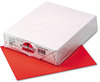 A Picture of product PAC-102054 Pacon® Kaleidoscope® Multipurpose Colored Paper,  24lb, 8-1/2 x 11, Rojo Red, 500 Shts/Rm