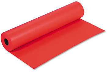 Pacon® Rainbow® Duo-Finish® Colored Kraft Paper,  35 lbs., 36" x 1000 ft, Flame