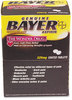 A Picture of product PFY-BXBG50 Bayer® Aspirin Tablets,  Two-Pack, 50 Packs/Box