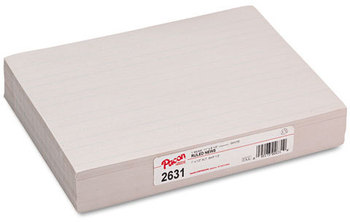 Pacon® Skip-A-Line Ruled Newsprint Paper,  30 lbs., 11 x 8-1/2, White, 500 Sheets/Pack