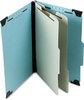 A Picture of product PFX-59352 Pendaflex® Hanging Classification Folders with Dividers Legal Size, 2 2/5-Cut Exterior Tabs, Blue