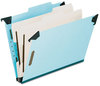 A Picture of product PFX-59352 Pendaflex® Hanging Classification Folders with Dividers Legal Size, 2 2/5-Cut Exterior Tabs, Blue