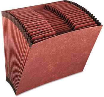 Pendaflex® Heavy-Duty Expanding Open Top File, 21 Pockets, 1/3 Tab, Letter, Brown