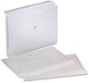 A Picture of product PFX-638143 Pendaflex® Poly String & Button Envelope and String/Button Closure, 8.5 x 14, Clear, 3/Pack