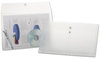 A Picture of product PFX-638143 Pendaflex® Poly String & Button Envelope and String/Button Closure, 8.5 x 14, Clear, 3/Pack