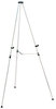 A Picture of product QRT-50E Quartet® Lightweight Telescoping Aluminum Tripod Easel,  38" to 66" High, Aluminum, Silver