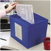 A Picture of product SMD-68164 Smead™ Self-Adhesive Poly Pockets Top Load, 6.25 x 4.56, Clear, 100/Box