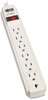 A Picture of product TRP-TLP615 Tripp Lite Protect It!™ Six-Outlet Surge Suppressor,  6 Outlets, 15 ft Cord, 790 Joules, Gray