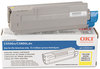 A Picture of product OKI-43324401 Oki® 43324401, 43324402, 43324403, 43324404 (Type C8) Toner Cartridge,  5000 Page-Yield, Yellow