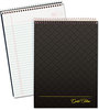 A Picture of product TOP-20811 Ampad® Gold Fibre® Wirebound Writing Pad with Cover,  8 1/2 x 11 3/4, White, Green Cover