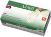 A Picture of product MII-CUR8104 Curad® Powder-Free Latex Exam Gloves. Size Small. Beige. 100/box.