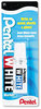 A Picture of product PEN-100W Pentel® White Permanent Marker,  Broad Tip, White