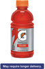 A Picture of product QKR-12196 Gatorade® G-Series® Perform 02 Thirst Quencher,  Fruit Punch, 12 oz Bottle