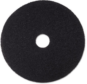 3M™ Black Stripper Floor Pads 7200. 21 in. Black. 5/case.