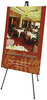 A Picture of product QRT-27E Quartet® Heavy-Duty Instant Easel,  25" to 63" High, Steel, Black