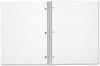 A Picture of product MEA-06710 Mead® Spiral® Notebook,  Perforated, College Rule, 8 1/2 x 11, White, 120 Sheets