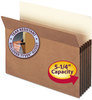 A Picture of product SMD-73234 Smead™ Redrope Drop Front File Pockets 5.25" Expansion, Letter Size, 10/Box