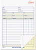 A Picture of product TOP-46500 TOPS™ Sales Order Book,  5-9/16 x 7-15/16, Two-Part Carbonless, 50 Sets/Book