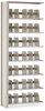 A Picture of product TNN-1288ACSD Tennsco Snap-Together Closed Add-On Unit,  Steel, 36w x 12d x 88h, Sand