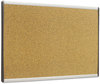 A Picture of product QRT-ARCB3018 Quartet® ARC™ Frame Cubicle Board,  18 x 30, Tan, Aluminum Frame