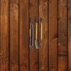 A Picture of product MMM-17086SAW Command™ All Weather Hooks and Strips Medium, Plastic, Slate, 3 lb Capacity, 2 4 Strips/Pack