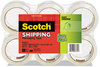 A Picture of product MMM-35006 Scotch® Sure Start Packaging Tape 3" Core, 1.88" x 54.6 yds, Clear, 6/Pack