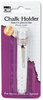 A Picture of product LEO-74541 Charles Leonard® Aluminum Chalk Holder,  Silver