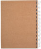 A Picture of product MEA-06780 Mead® Spiral® Notebook,  Perforated, College Rule, 8 1/2 x 11, White, 200 Sheets
