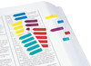 A Picture of product RTG-72001 Redi-Tag® Mini Arrow Page Flags,  Blue/Mint/Purple/Red/Yellow, 154 Flags/Pack