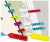 A Picture of product RTG-72001 Redi-Tag® Mini Arrow Page Flags,  Blue/Mint/Purple/Red/Yellow, 154 Flags/Pack
