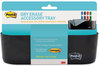 A Picture of product MMM-DEFTRAY Post-it® Dry Erase Accessory Tray,  8 1/2 x 3 x 5 1/4, Black