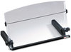 A Picture of product MMM-DH640 3M In-Line Document Holder,  Plastic, 300 Sheet Capacity, Black/Clear
