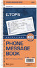 A Picture of product TOP-4003 TOPS™ Spiralbound Message Book,  2 3/4 x 5, Two-Part Carbonless, 400/Book